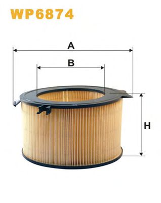 WIX FILTERS wp6874 -  Фильтр воздуха в салоне